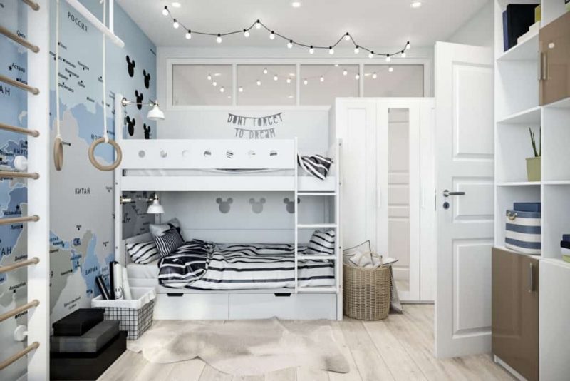 Thiết kế nội thất phòng ngủ cho trẻ nhỏ