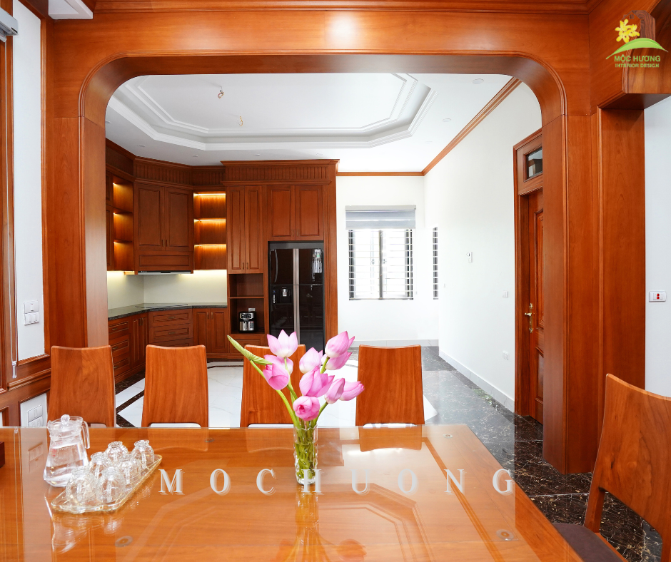 Dự Án Phong Cách Hiện Đại – Gỗ Gõ Đỏ – Anh Hào Bắc Giang